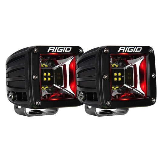 Rigid Industries | Radiance 3 Inch Red Backlight - Surface Mount - Pair