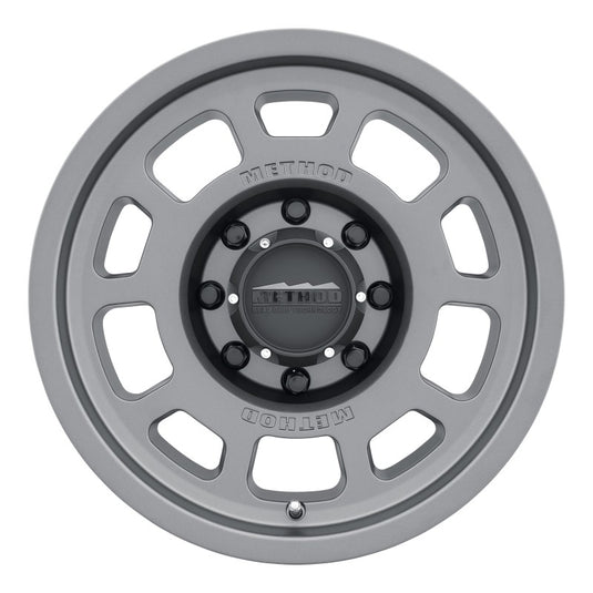 Method | MR705 17x8.5 0mm Offset 8x6.5 130.81mm CB Titanium Wheel