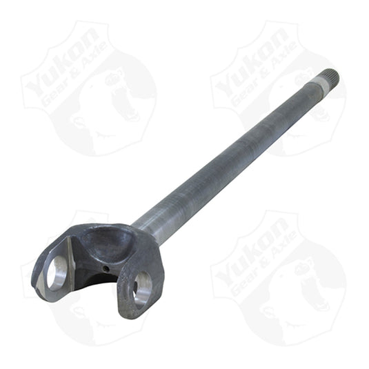 Yukon Gear | 4340CM Left Hand Inner Rplcmnt Axle For 69-80 GM Blazer and Truck / Dana 44 / 5-760X U/J