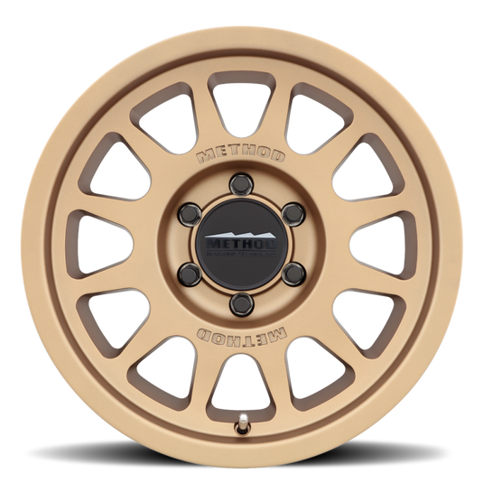 Method | MR703 17x8.5 0mm Offset 6x135 87mm CB Method | Bronze Wheel