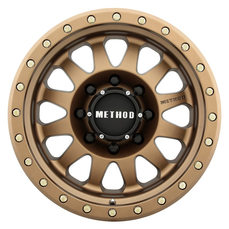 Load image into Gallery viewer, Method | MR304 Double Standard 17x8.5 0mm Offset 8x6.5 130.81mm CB Method | Bronze Wheel
