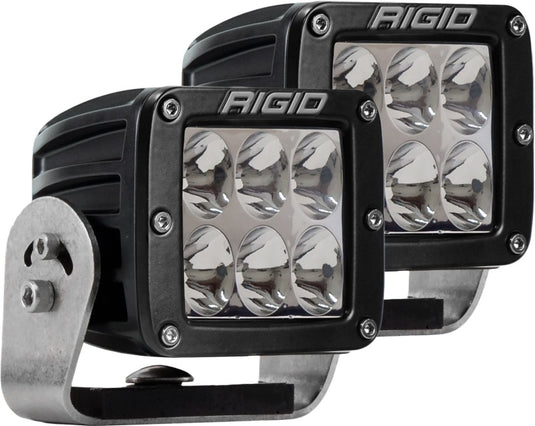 Rigid Industries | D2 HD Black- Driving - Set of 2