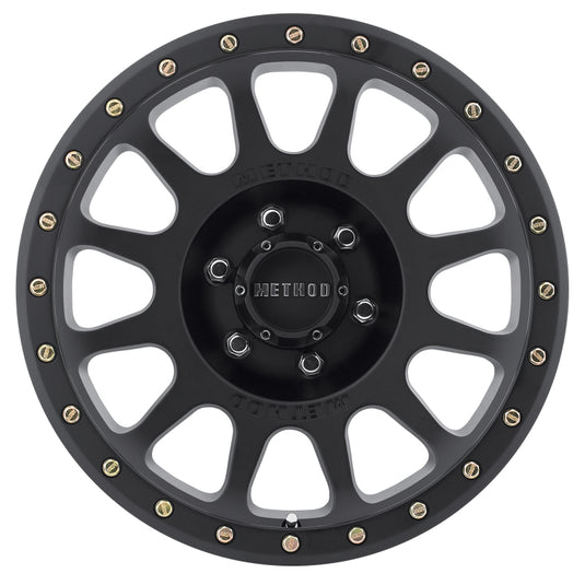 Method | MR305 NV 20x10 -18mm Offset 6x135 94mm CB Matte Black Wheel