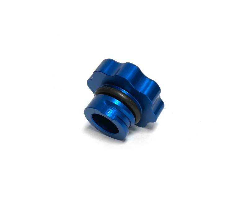 Load image into Gallery viewer, Fleece | 2001-2016 GM 2500 / 3500 Duramax Billet Oil Cap - Blue
