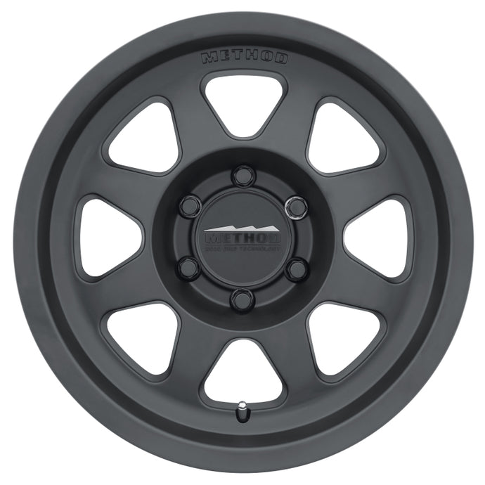 Method | MR701 16x8 0mm Offset 6x5.5 106.25mm CB Matte Black Wheel