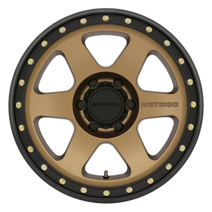 Method | MR310 Con6 17x8.5 0mm Offset 6x135 87mm CB Method | Bronze/Black Street Loc Wheel