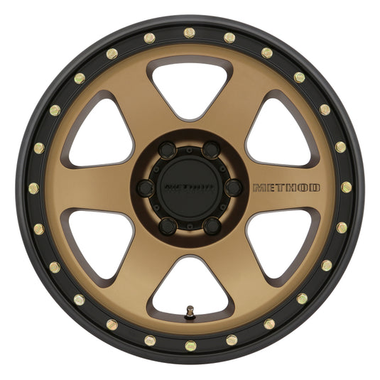 Method | MR310 Con6 17x8.5 +35mm Offset 6x5.5 106.25mm CB Method | Bronze/Black Street Loc Wheel