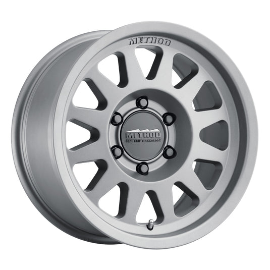 Method | MR704 17x8.5 0mm Offset 8x170 130.81mm CB Matte Titanium Wheel