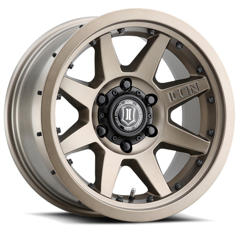 Load image into Gallery viewer, ICON Rebound Pro 17x8.5 6x5.5 25mm Offset 5.75in BS 93.1mm Bore Bronze Wheel
