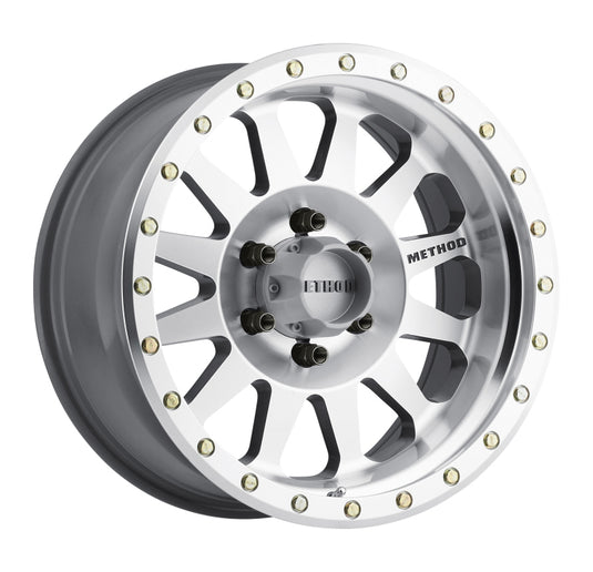 Method | MR304 Double Standard 17x8.5 0mm Offset 6x5.5 108mm CB Machined/Clear Coat Wheel