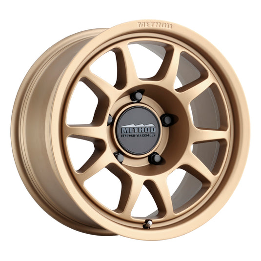 Method | MR702 17x7.5 +50mm Offset 5x160 65mm CB Method | Bronze Wheel