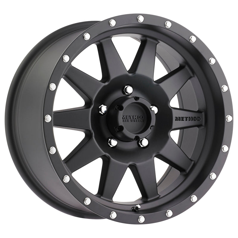 Load image into Gallery viewer, Method | MR301 The Standard 17x8.5 0mm Offset 5x5 94mm CB Matte Black Wheel
