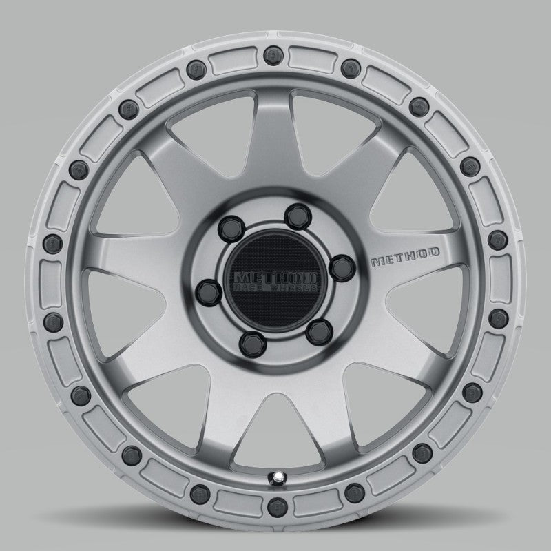 Load image into Gallery viewer, Method | MR317 20x9 0mm Offset 6x5.5 106.25mm CB Matte Titanium Wheel
