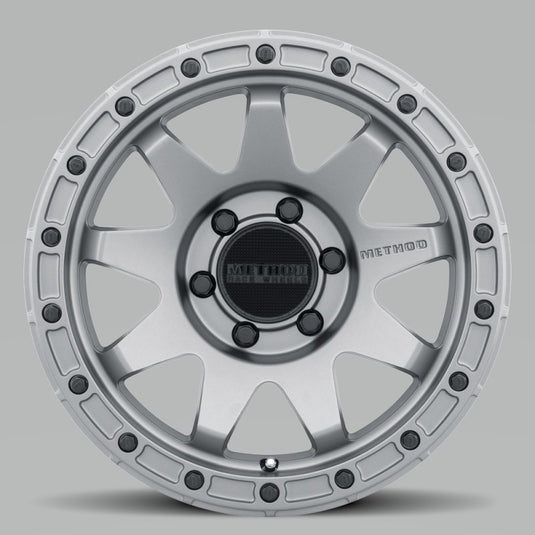 Method | MR317 20x9 +18mm Offset 6x5.5 106.25mm CB Matte Titanium Wheel