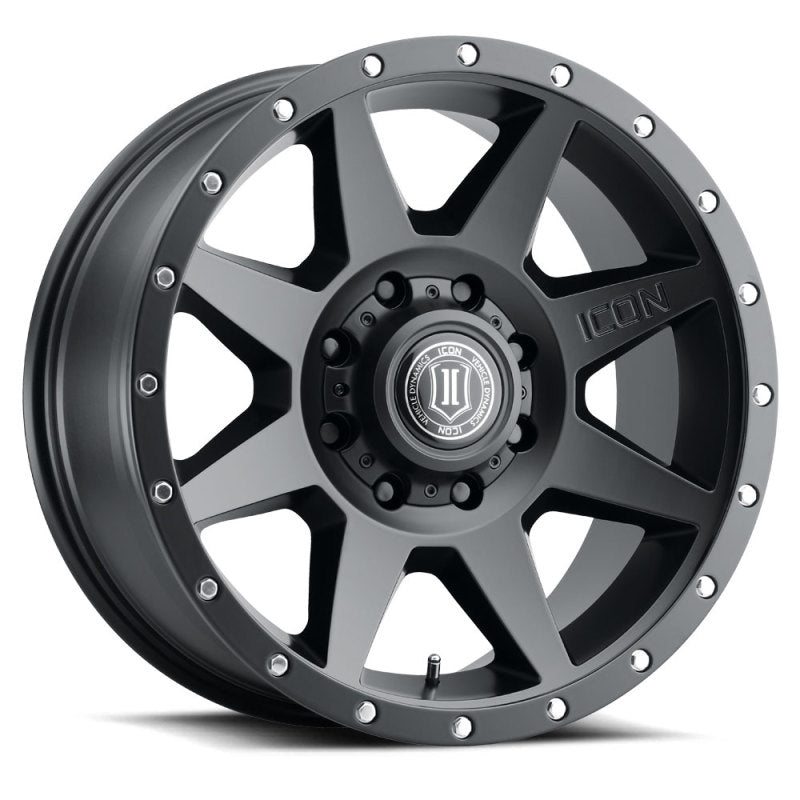 Load image into Gallery viewer, ICON Rebound 20x9 8x170 6mm Offset 5.25in BS Satin Black Wheel
