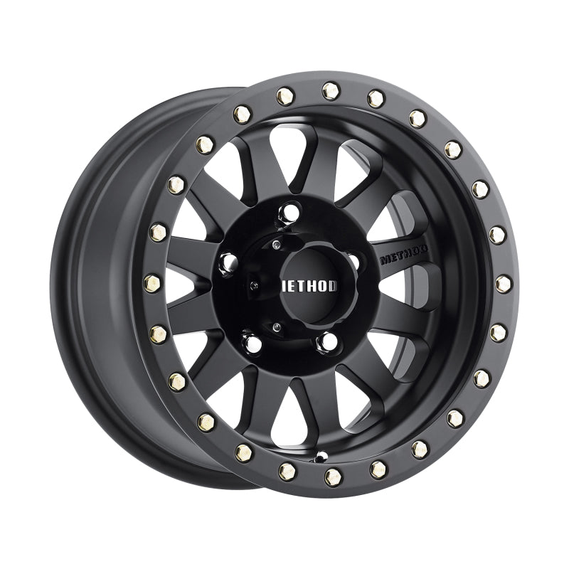 Load image into Gallery viewer, Method | MR304 Double Standard 17x8.5 0mm Offset 5x5.5 108mm CB Matte Black Wheel
