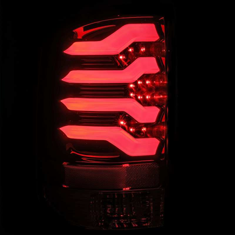 Load image into Gallery viewer, AlphaRex 14-18 GMC Sierra 1500 PRO-Series LED Tail Lights Jet Black
