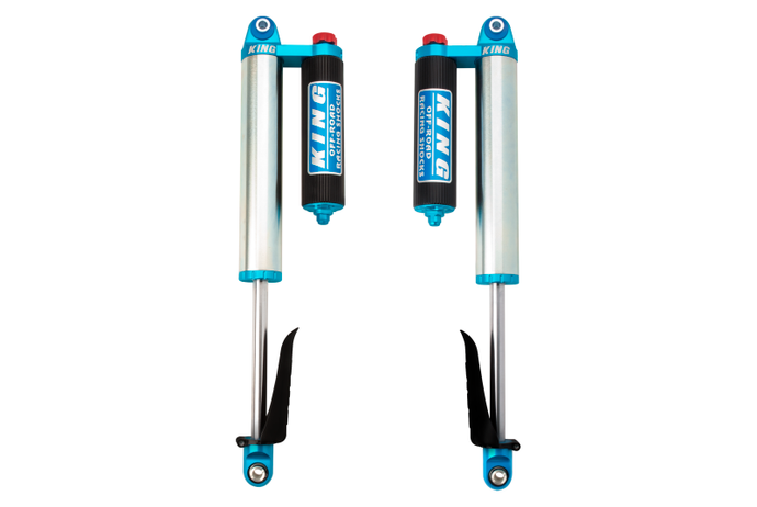 King Shocks | 2020+ Jeep Gladiator JT Rear 2.5 Piggyback Reservoir Shock 2.5-5 Inch Lift With Adjuster - Pair