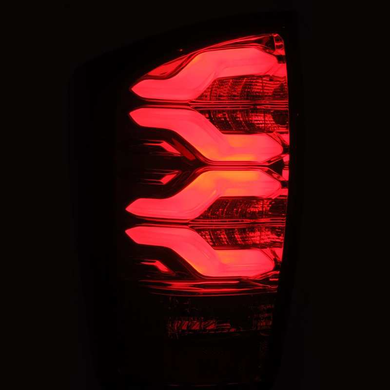 Load image into Gallery viewer, AlphaRex 16-20 Toyota Tacoma PRO-Series LED Tail Lights Jet Black
