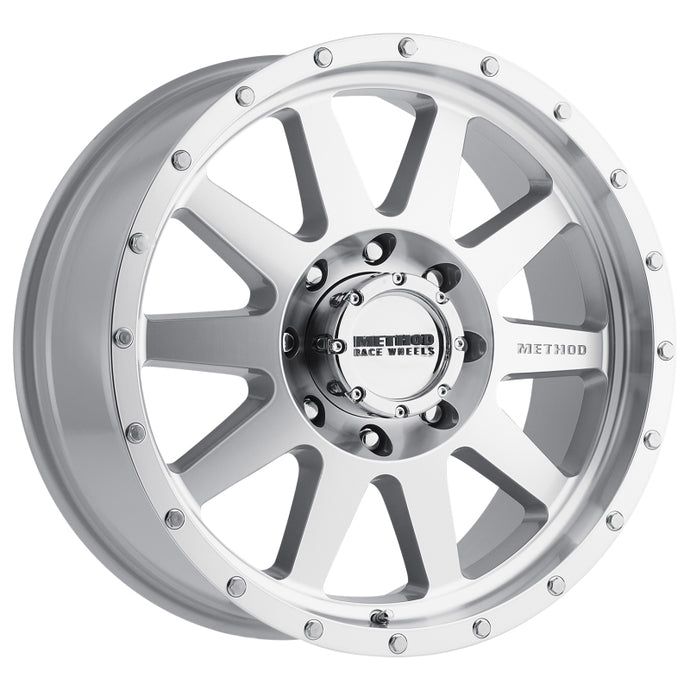 Method | MR301 The Standard 17x9 -12mm Offset 8x6.5 130.81mm CB Machined/Clear Coat Wheel