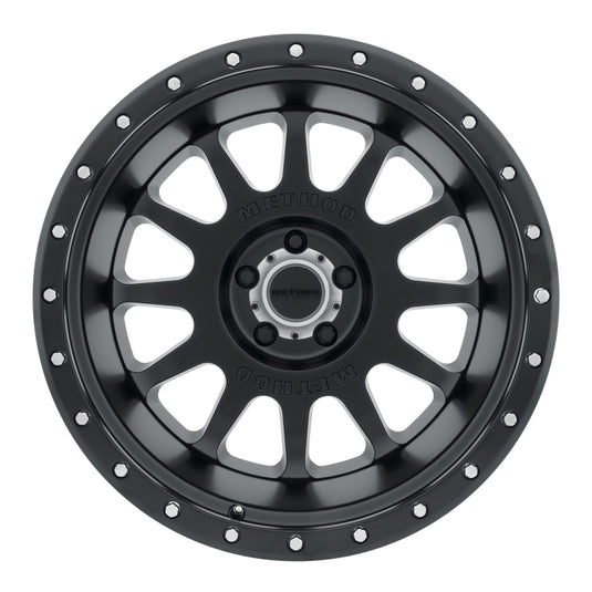 Method | MR605 NV 20x9 -12mm Offset 5x150 110.5mm CB Matte Black Wheel