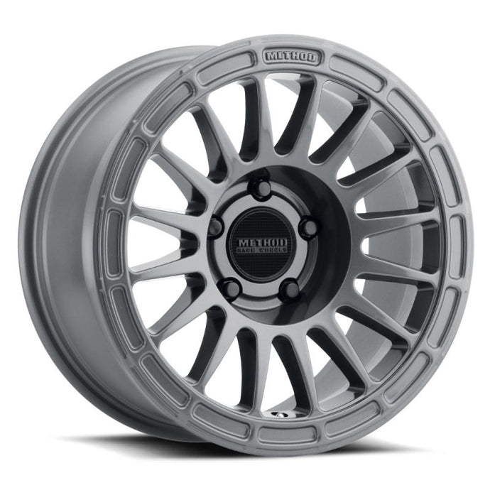 Method | MR314 17x7.5 +25mm Offset 5x120 70.1mm CB Gloss Titanium Wheel