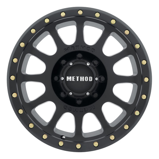 Method | MR305 NV 20x10 -18mm Offset 8x170 130.81mm CB Matte Black Wheel