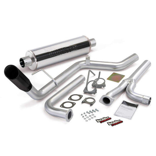 Banks Power | 2004-2014 Nissan 4.0L Frontier All Cab/Beds Monster Exh Sys - SS Single Exh With Black Tip