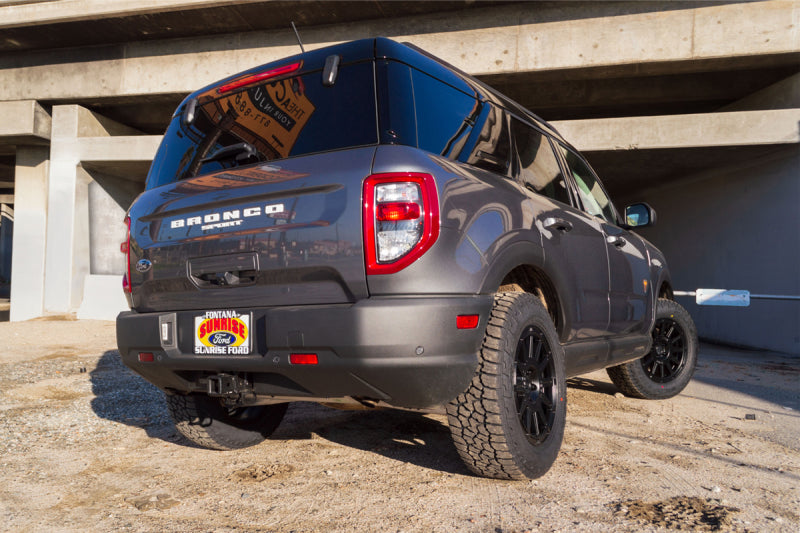 Load image into Gallery viewer, ICON Ricochet 17x8 5x108 38mm Offset 6in BS Satin Black Wheel
