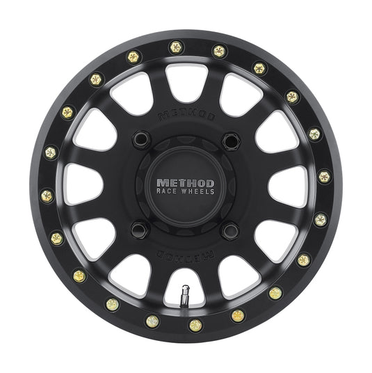 Method | MR401 UTV Beadlock 15x7 4+3/+13mm Offset 4x136 106mm CB Matte Black w/BH-H24100 Wheel