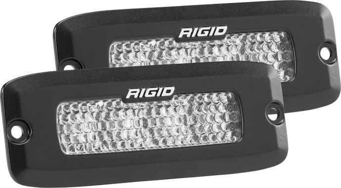 Rigid Industries | SRQ - 60 Deg. Lens - White - Flush Mount - Set of 2