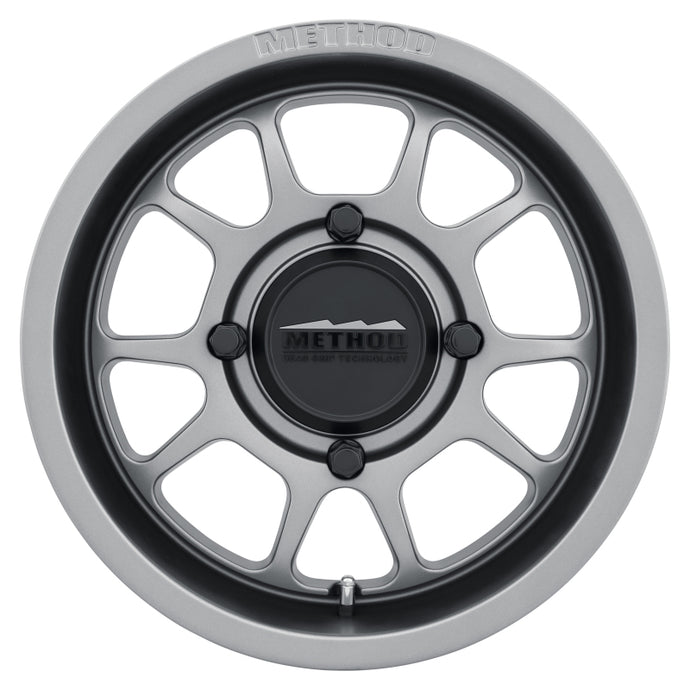 Method | MR409 15x10 5+5/0mm Offset 4x156 132mm CB Steel Grey Wheel
