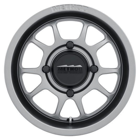 Method | MR409 14x7 5+2/+38mm Offset 4x156 132mm CB Steel Grey Wheel