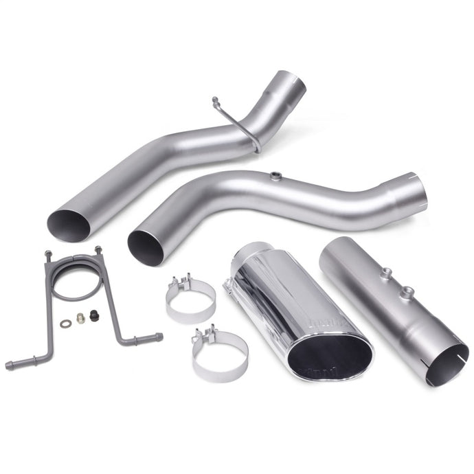 Banks Power | 2017-2019 GM Duramax L5P 2500 / 3500 Monster Exhaust System - SS Single Exhaust With Chrome Tip