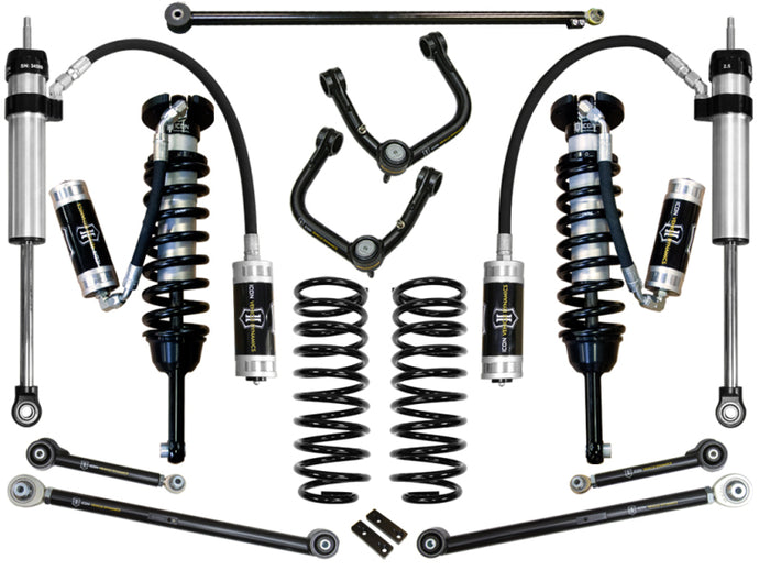 ICON | 2010-2014 Toyota FJ Cruiser / 4Runner Stage 6 Suspension System With Tubular UCA | 0-3.5 Inch Lift