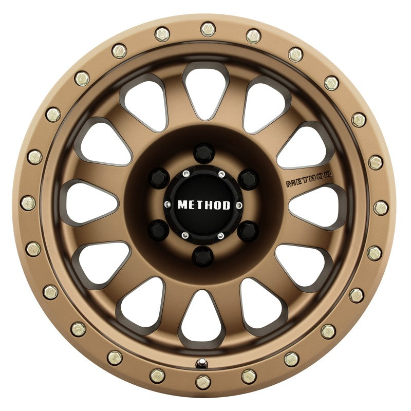 Load image into Gallery viewer, Method | MR304 Double Standard 17x8.5 0mm Offset 6x5.5 108mm CB Method | Bronze Wheel
