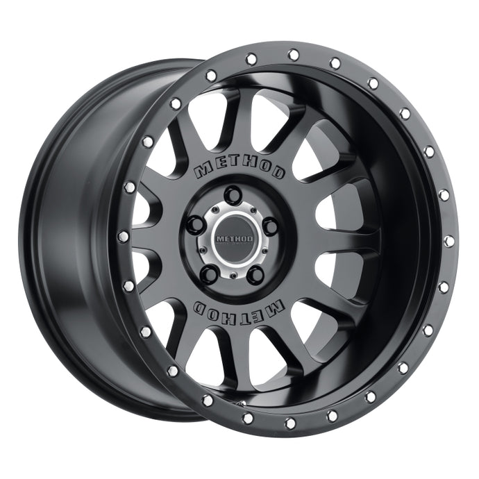 Method | MR605 NV 20x10 -24mm Offset 5x5 71.5mm CB Matte Black Wheel