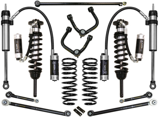 ICON | 2010-2014 Toyota FJ Cruiser / 2010+ 4Runner Stage 7 Suspension System With Tubular UCA | 0-3.5 Inch