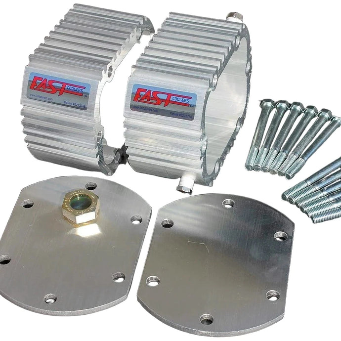 Fast Coolers | Cooler With Aluminum Covers / Sight Glass Kit