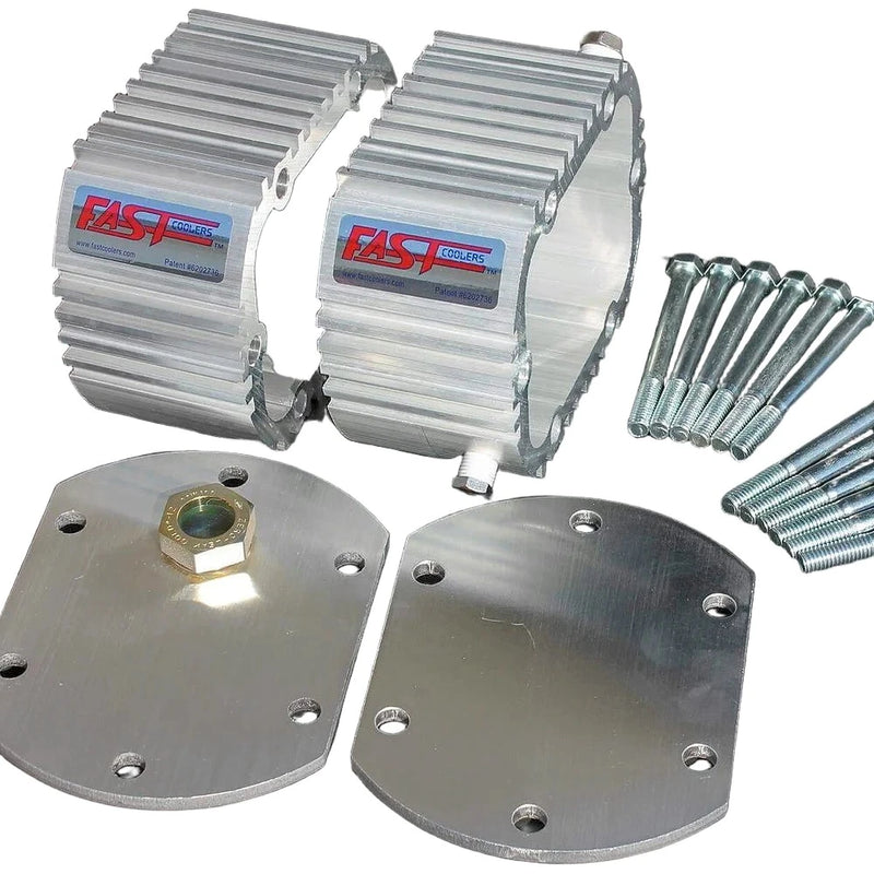 Load image into Gallery viewer, Fast Coolers | Dual Coolers With Aluminum Covers / Sight Glass &amp; Filter Bundle

