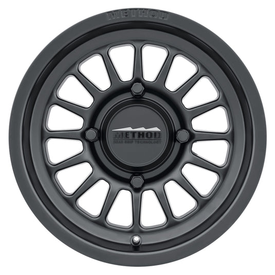 Method | MR411 15x7 4+3/+13mm Offset 4x156 132mm CB Matte Black Wheel