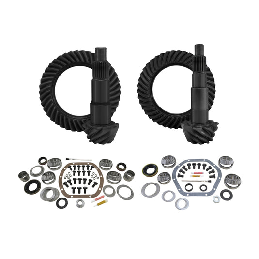 Yukon Gear | Jeep Wrangler JK Non-Rubicon Gear & Install Kit Package - 4.88 Ratio