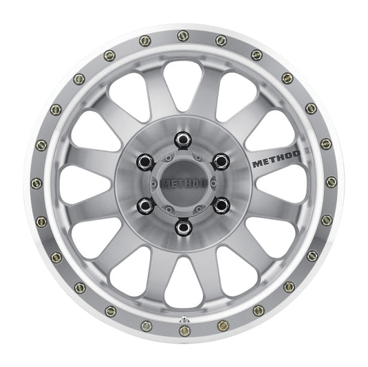 Method | MR304 Double Standard 18x9 -12mm Offset 6x5.5 108mm CB Machined/Clear Coat Wheel