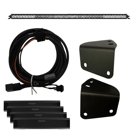 Rigid Industries | 2021+ Bronco Sport Roof Light Mount Kit - Includes 40In Straight SR-Series - Spot / Flood Optics