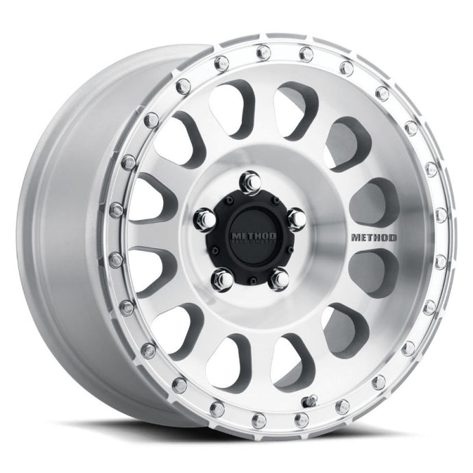 Method | MR315 17x8.5 0mm Offset 5x150 110.5mm CB Machined/Clear Coat Wheel