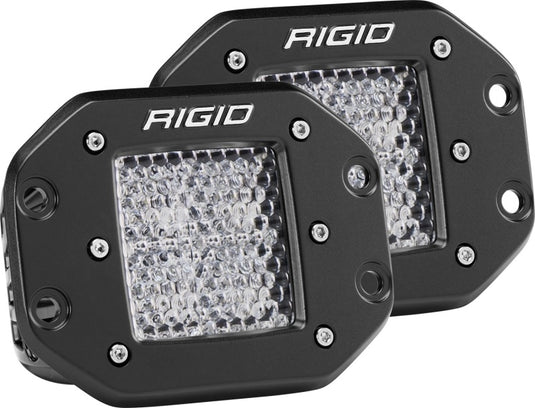 Rigid Industries | Dually - Flush Mount - 60 Deg. Lens - Set of 2