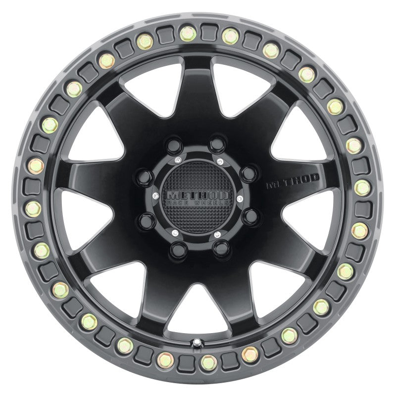 Load image into Gallery viewer, Method | MR108 17x9 -44mm Offset 8x6.5 130.81mm CB Matte Black w/BH-H24125-38 Wheel
