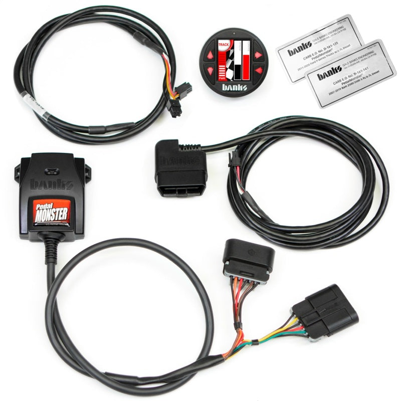 Load image into Gallery viewer, Banks Power | Pedal Monster Kit With iDash SuperGauge - 2007.5-2019 Dodge Ram 2500 / 3500 6.7L Cummins / 2011-2020 Ford 6.7L Power Stroke
