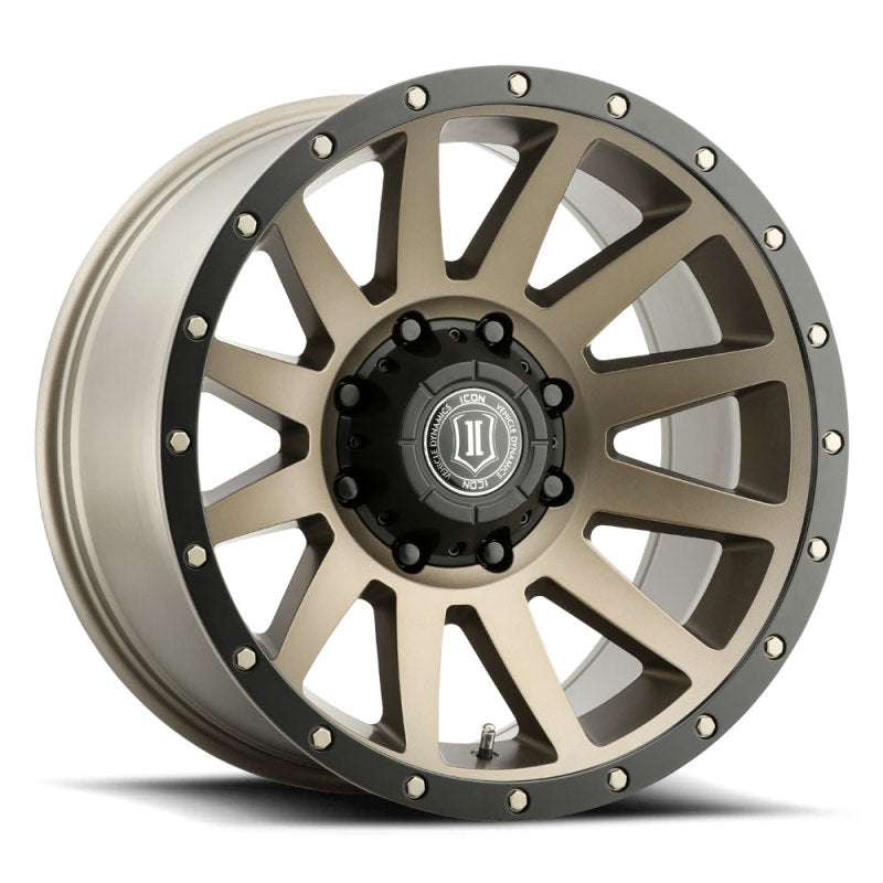 Load image into Gallery viewer, ICON Compression 20x10 8x180 -19mm Offset 4.75in BS 124.2mm Bore Bronze Wheel
