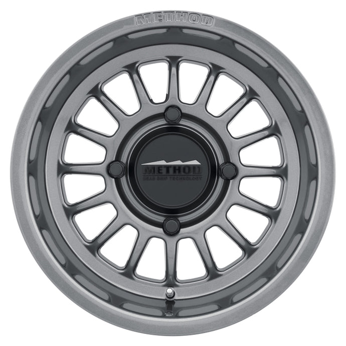 Method | MR411 15x10 6+4/+25mm Offset 4x136 106.25mm CB Gloss Titanium Wheel